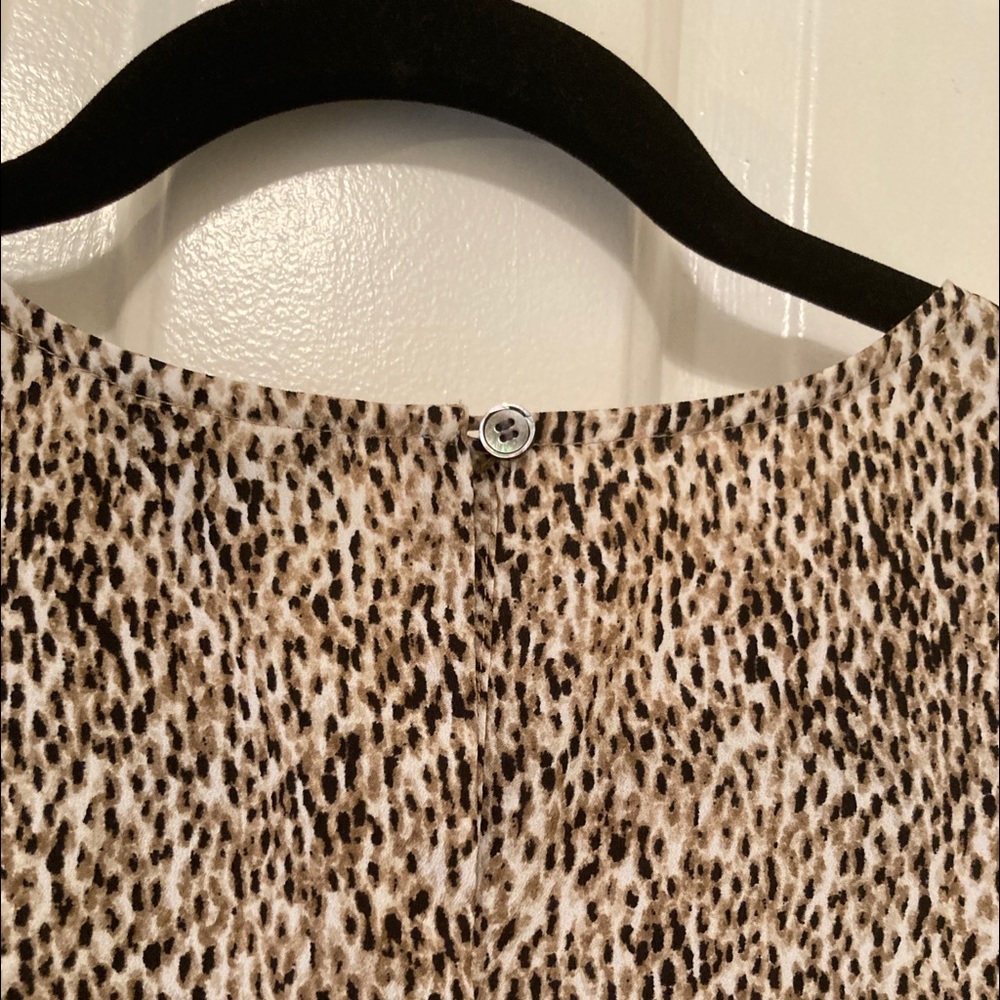 Talbots cougar blouse- classic with an edge